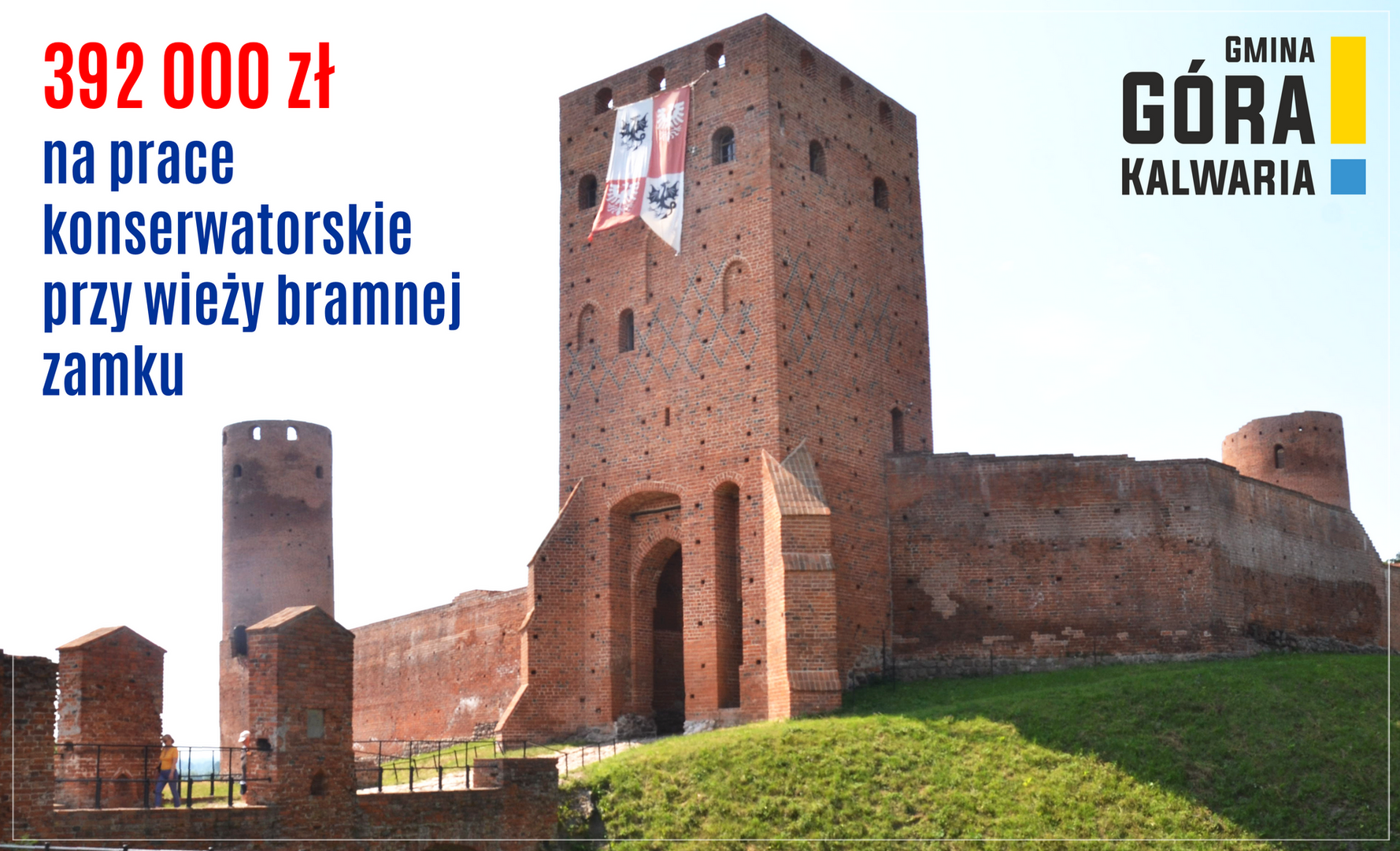 Dotacja na prace konserwatorskie na zamku w Czersku