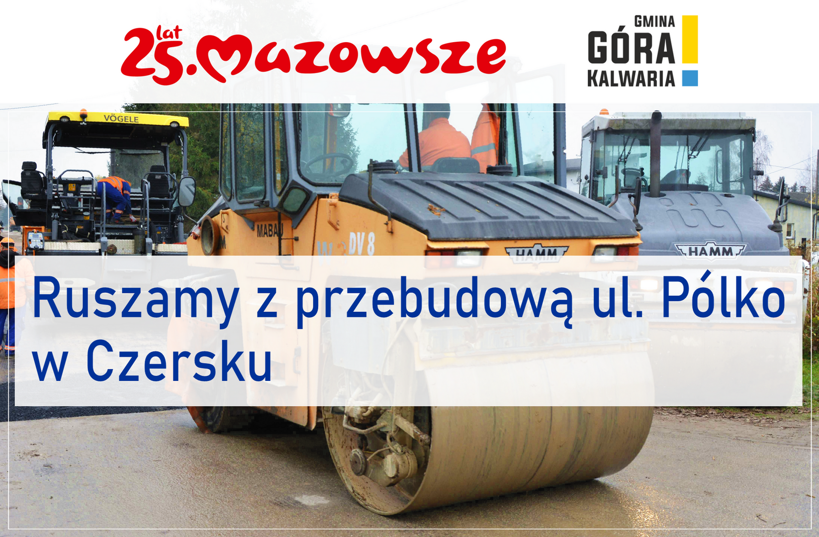 Ulica Pólko w Czersku zyska nawierzchnię bitumiczną 