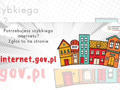 Potrzebujesz szybkiego internetu - skorzystaj z portalu Internet.gov.pl