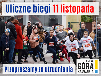 W sobotę utrudnienia w ruchu związane z 30. Biegiem Niepodległości