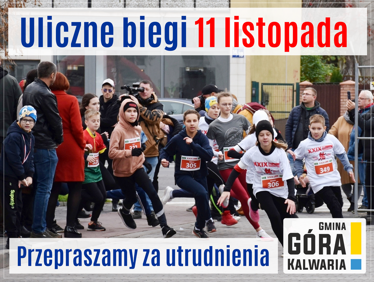 W sobotę utrudnienia w ruchu związane z 30. Biegiem Niepodległości