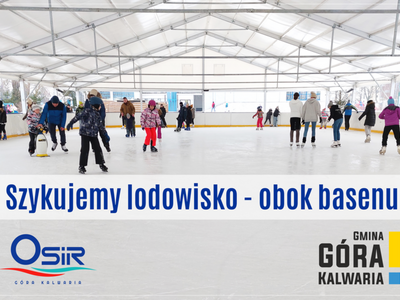Przy basenie w grudniu powstanie lodowisko   