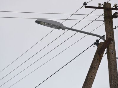 Nowoczesne lampy w sołectwie Baniocha Wieś