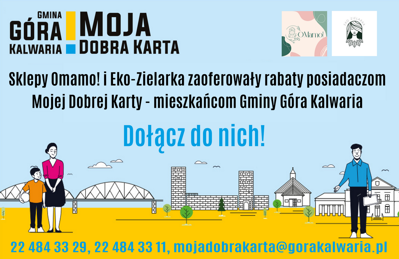 Witamy firmy, które zaoferowały bonifikaty mieszkańcom