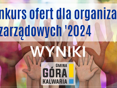 Rozstrzygnięcie konkursów ofert dla NGO na rok 2024