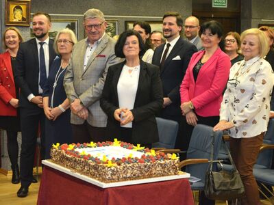 Tytuł "Zasłużony dla Góry Kalwarii" dla malarki Teresy Pietras