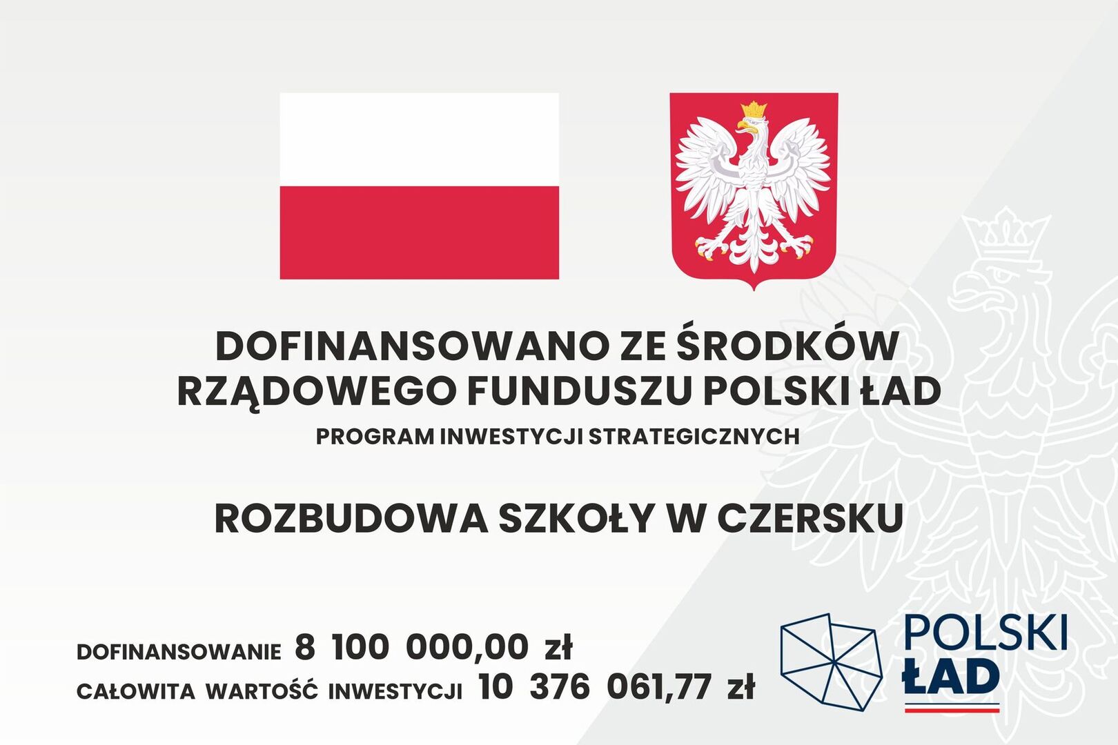 Już wkrótce rozpocznie się rozbudowa szkoły w Czersku!