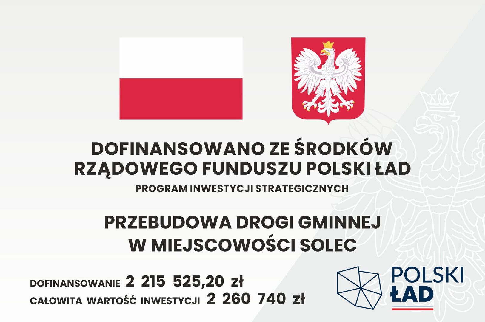 Droga w Solcu odebrana po przebudowie