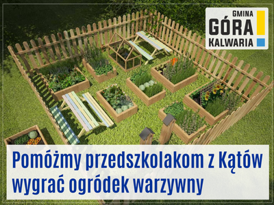 Dzięki Waszym głosom dzieci otrzymają ogródek warzywny