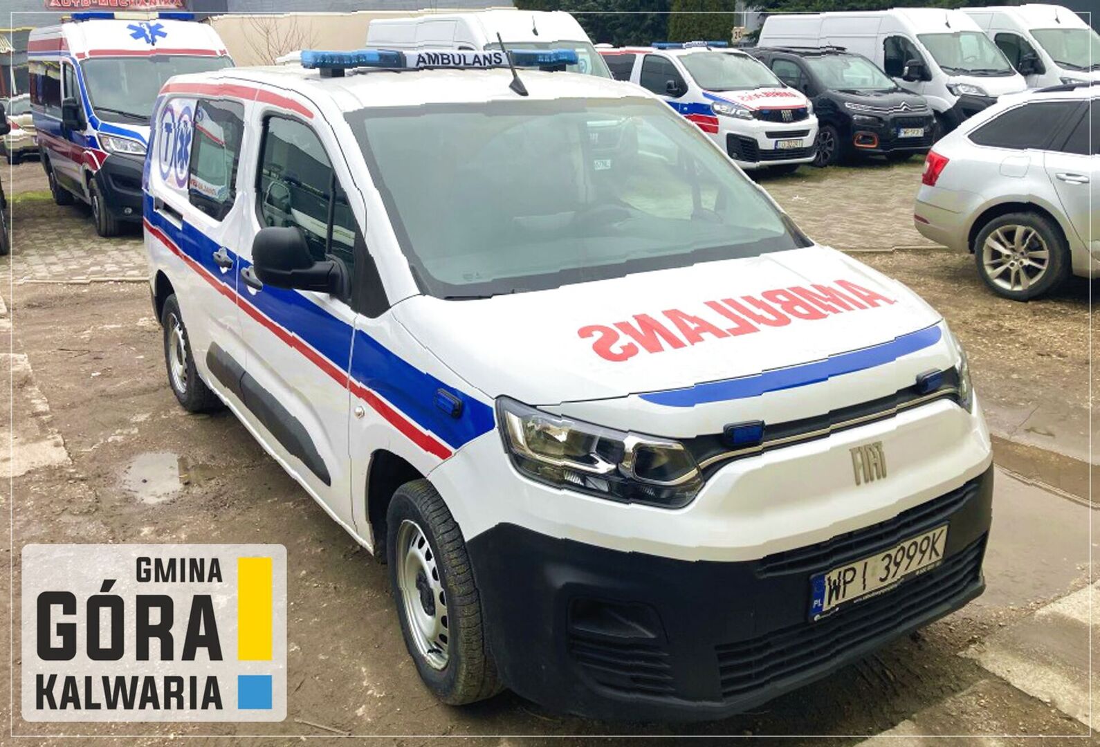Fiat doblo dowiezie do chorych