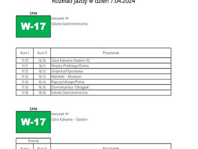 Specjalne linie autobusowe, którymi dojedziesz na głosowanie