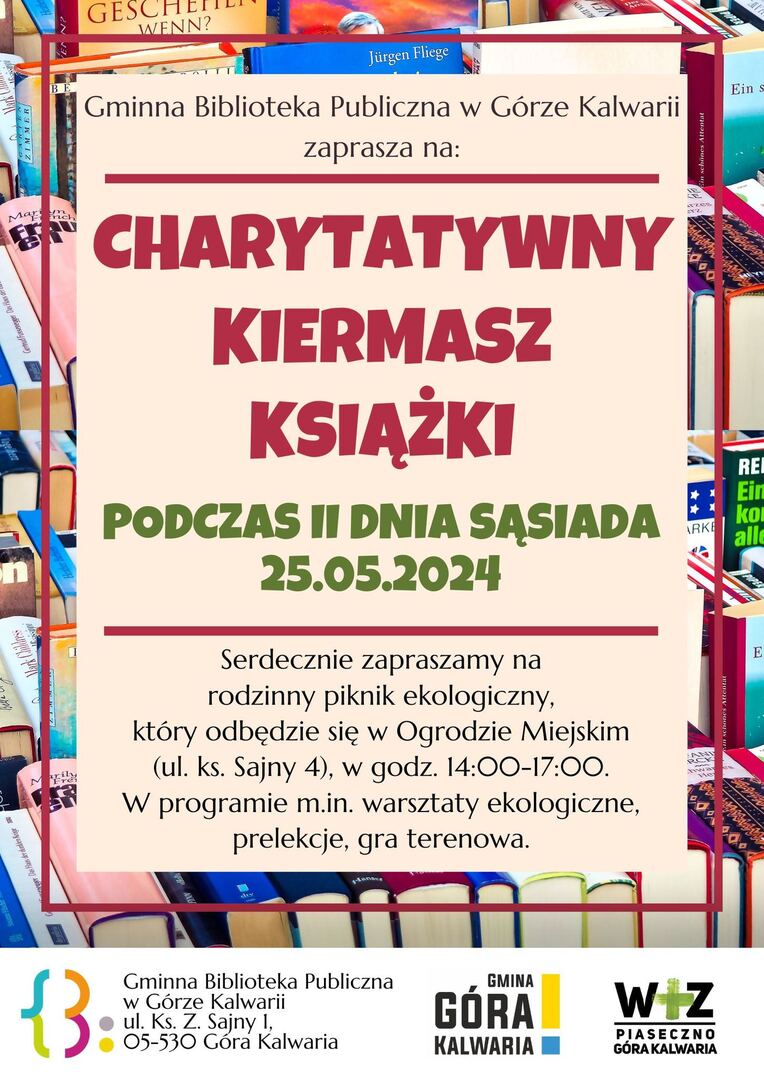Charytatywny Kiermasz Książki