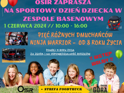 Zapraszamy na niesamowity Sportowy Dzień Dziecka