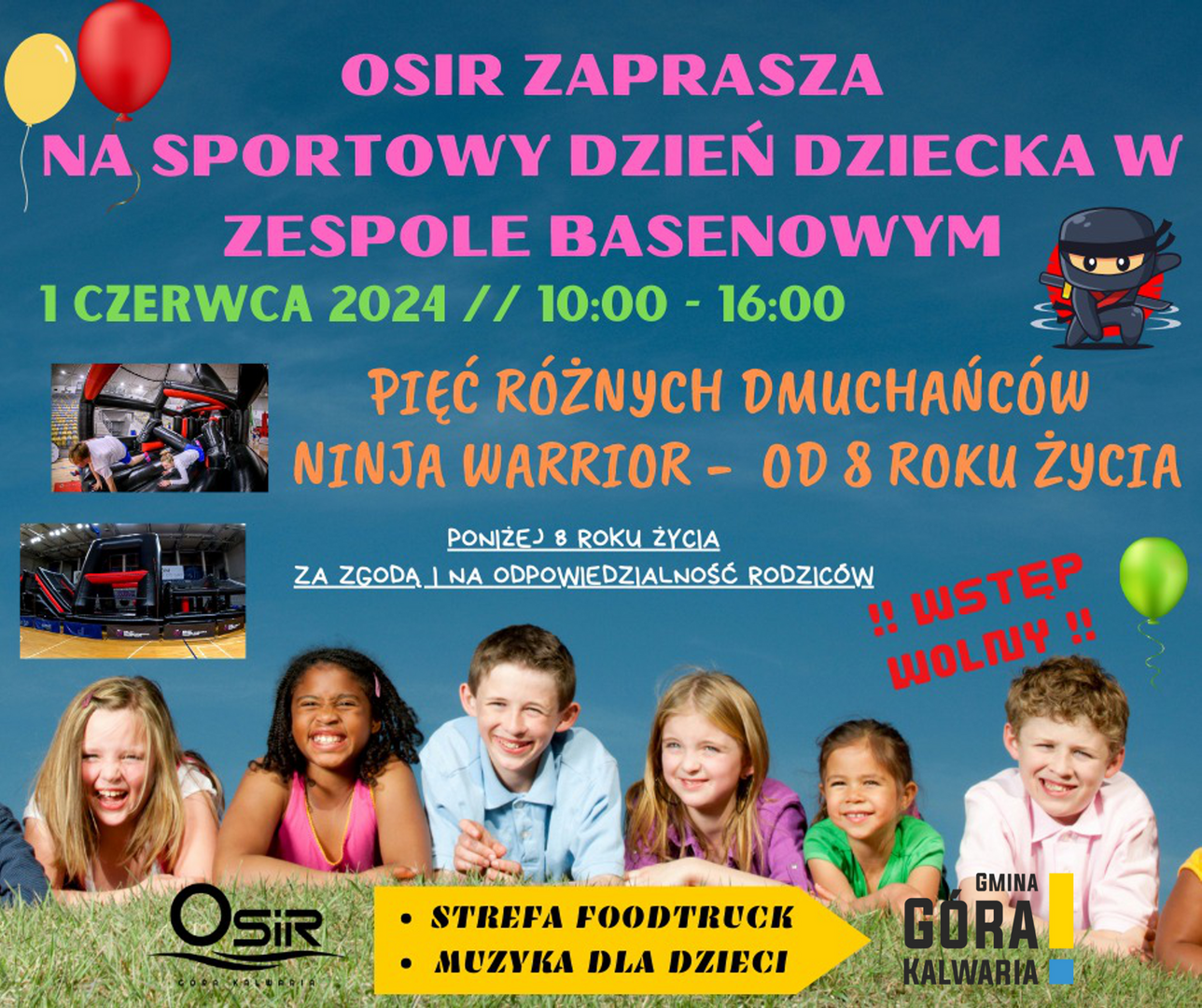 Zapraszamy na niesamowity Sportowy Dzień Dziecka