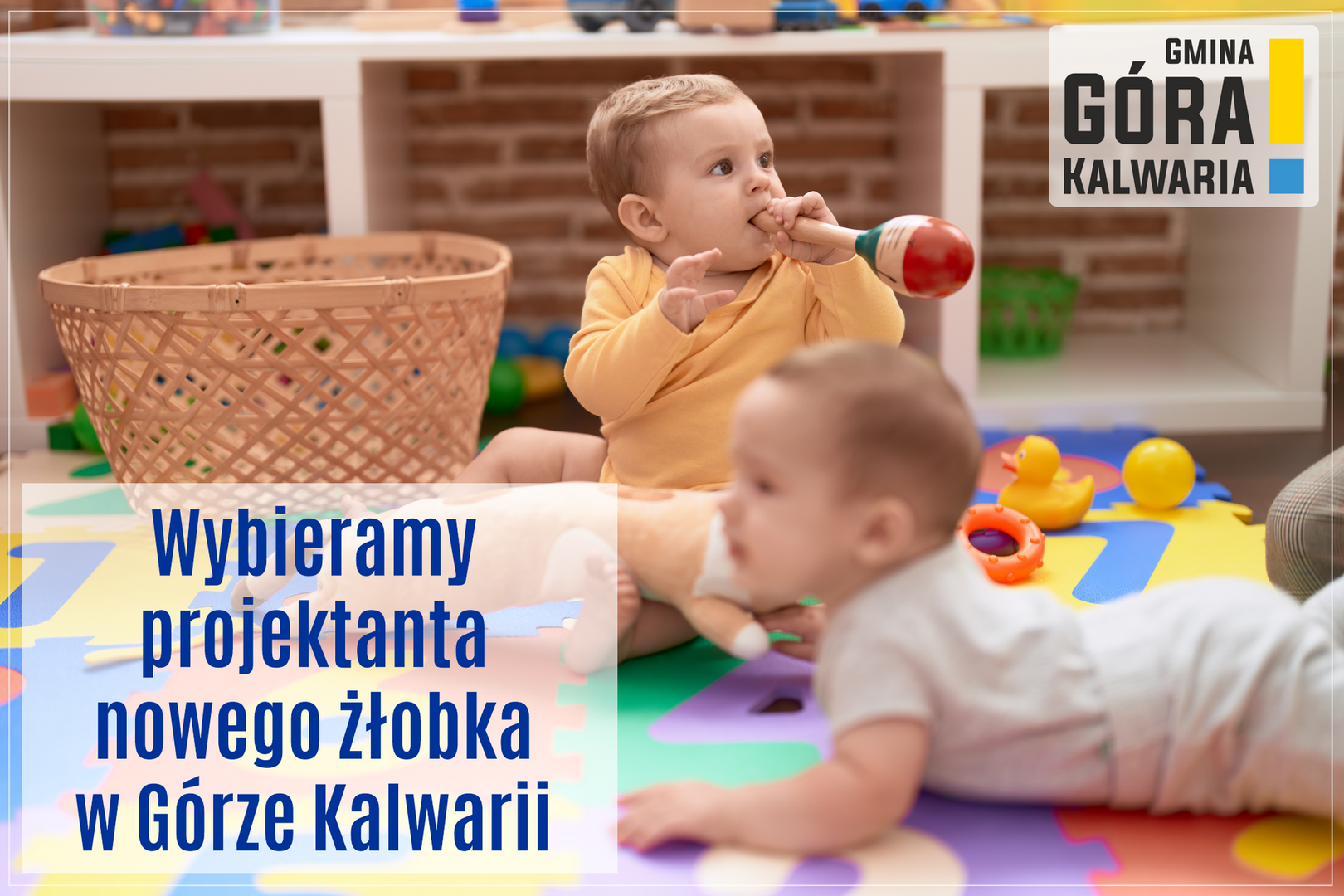 Wybieramy projektanta nowego żłobka w Górze Kalwarii