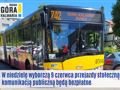 Bezpłatne przejazdy środkami komunikacji ZTM