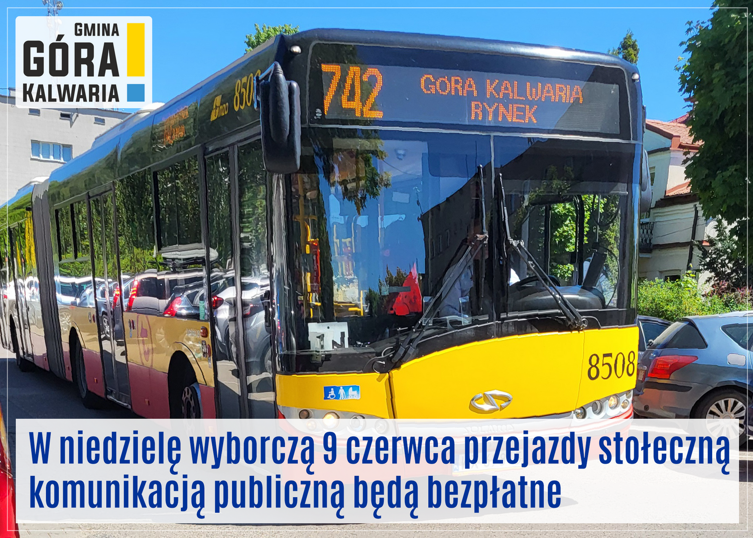 Bezpłatne przejazdy środkami komunikacji ZTM