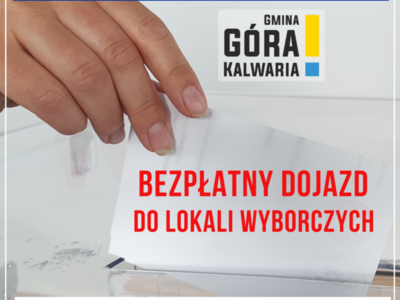 Bezpłatny dojazd do lokali wyborczych 9 czerwca
