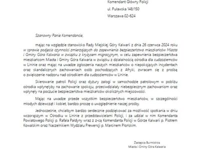 Policja i Urząd do spraw Cudzoziemców odpowiadają na zaniepokojenie mieszkańców