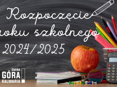 Rozpoczęcie roku szkolnego 2024/ 2025