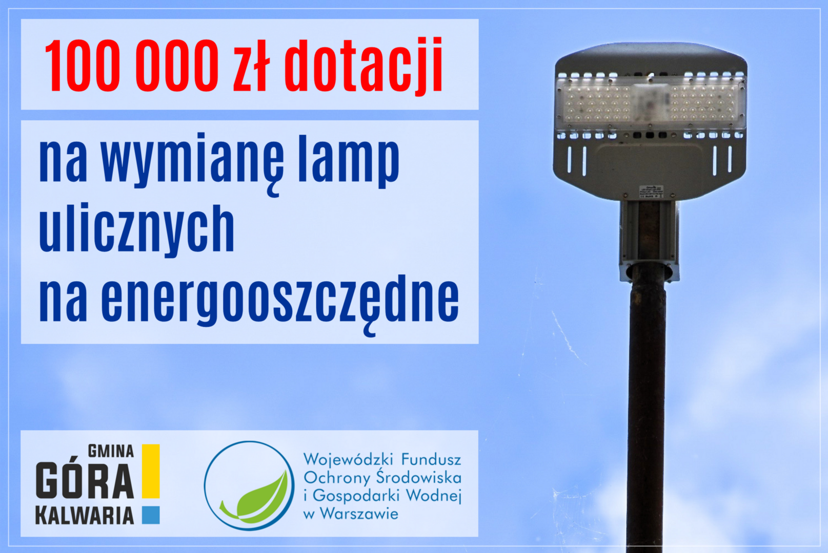 Kolejne nowoczesne lampy na osiedlu Parcela