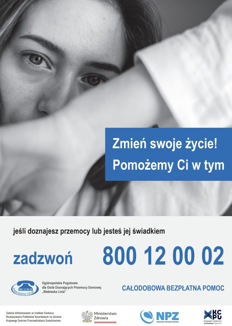 Plakat - Niebieska Linia