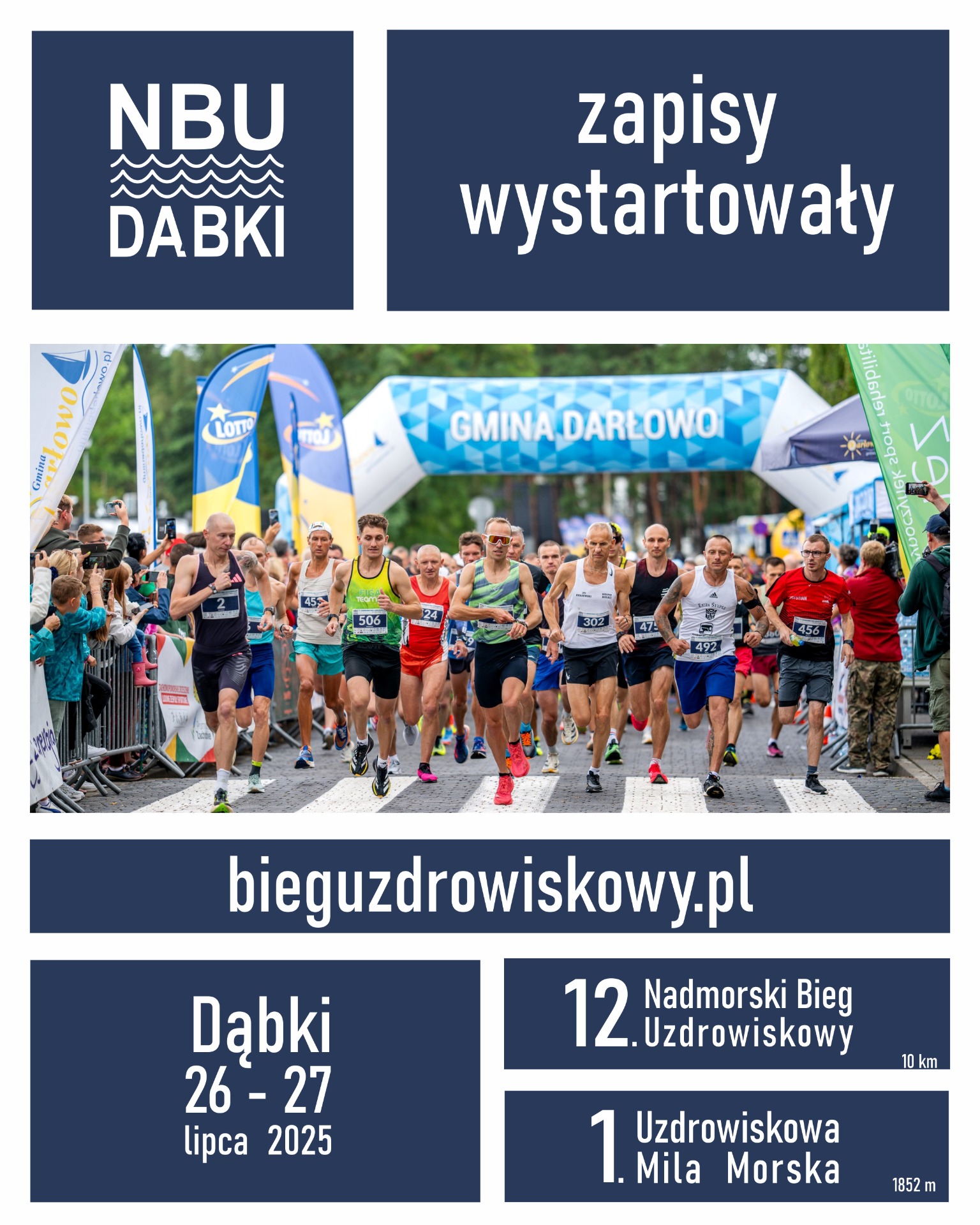 Wystartowały zapisy na 12. Nadmorski Bieg Uzdrowiskowy w Dąbkach