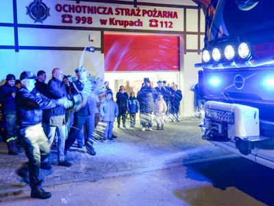 Nowy wóz ratowniczo-gaśniczy dla OSP Krupy