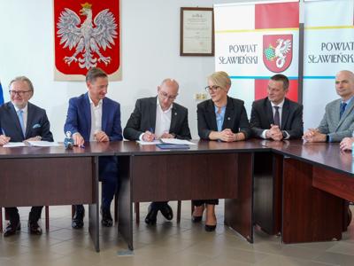 Umowa na realizację Strategii Terytorialnej Związku Zintegrowanych Inwestycji Terytorialnych Obszaru Funkcjonalnego Sławna podpisana 