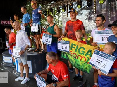 Podium bieg główny open mężczyźni