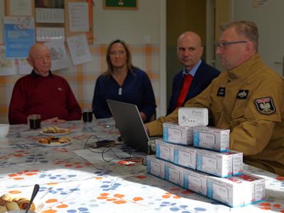 „Czujne Zachodniopomorskie – czujka czadu gwarancją bezpieczeństwa” w Gminie Darłowo