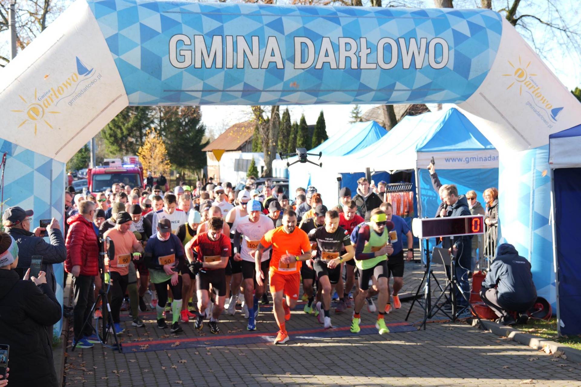 Jubileuszowy X Bieg Marchewkowy im. Andrzeja Żukowskiego w Słowinie