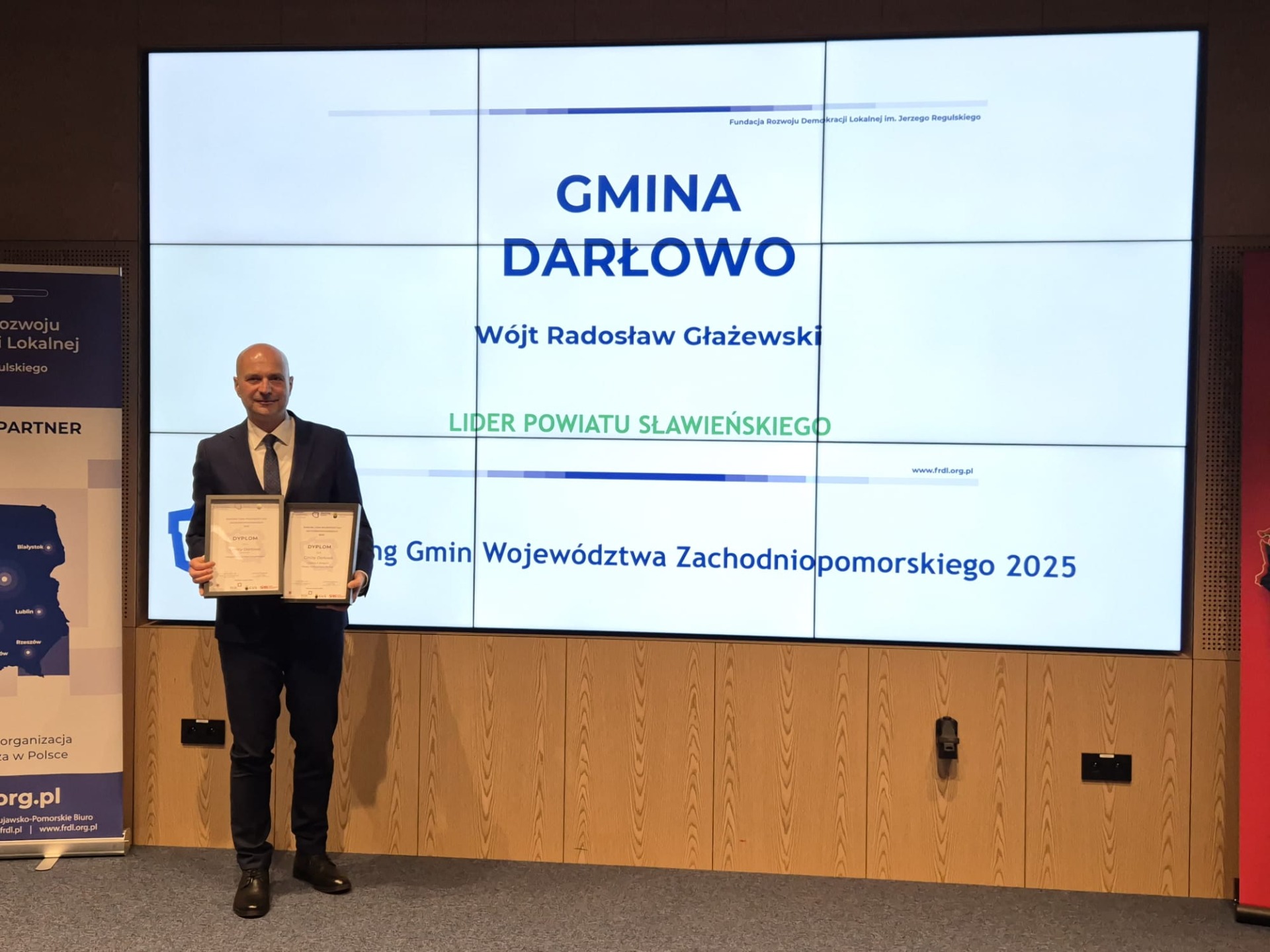 Sukces Gminy Darłowo w Rankingu Gmin Województwa Zachodniopomorskiego 2025
