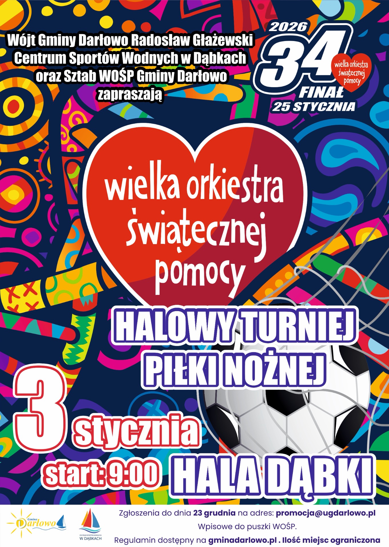 Halowy WOŚPowy Turniej Piłki Nożne