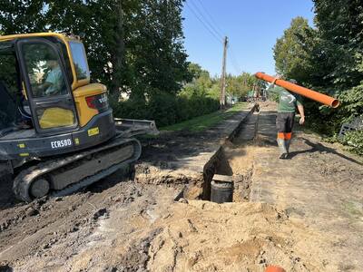 Budowa kanalizacji sanitarnej w miejscowości Sińczyca” na terenie Gminy Darłowo