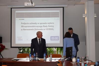 I Sesja Rady Gminy w Naruszewie IX Kadencji