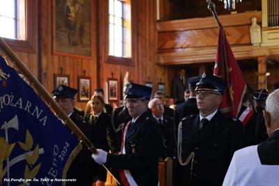 Msza Święta w intencji Strażaków i ich rodzin z okazji Dnia Strażaka w dniu 12.05.2024r.
