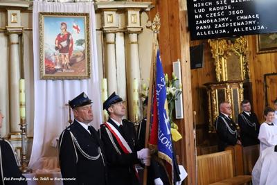 Msza Święta w intencji Strażaków i ich rodzin z okazji Dnia Strażaka w dniu 12.05.2024r.