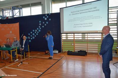 Spotkanie informacyjne w sprawie budowy drogi ekspresowej S10 w dniu 15.05.2024r.
