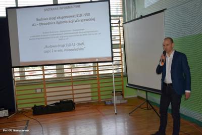 Spotkanie informacyjne w sprawie budowy drogi ekspresowej S10 w dniu 15.05.2024r.