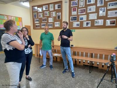 Remont w budynku Szkoły Podstawowej w Zaborowie