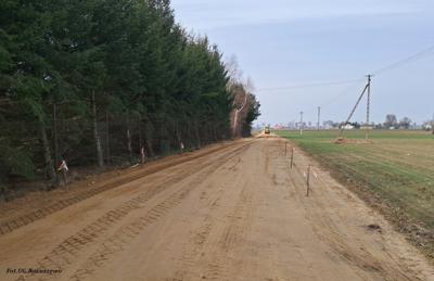 Rozbudowa drogi gminnej nr 300521W w miejscowości Skwary