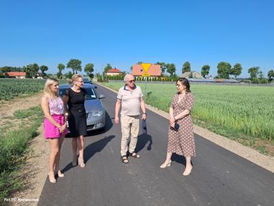 Rozbudowa drogi gminnej nr 300521W w miejscowości Skwary - odbiór zadania