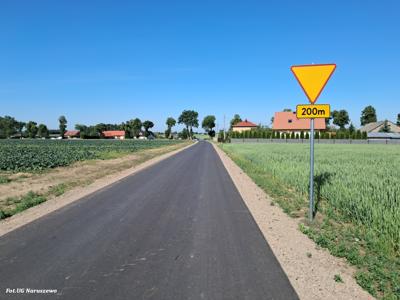 Rozbudowa drogi gminnej nr 300521W w miejscowości Skwary -  na gotowo