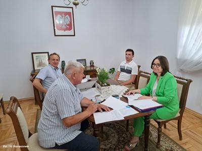 Podpisanie umowy na zadanie pn. "Rozbudowa Stacji Uzdatniania Wody w miejscowości Nacpolsk"