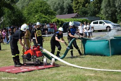 Gminne zawody sportowo-pożarnicze w Żukowie