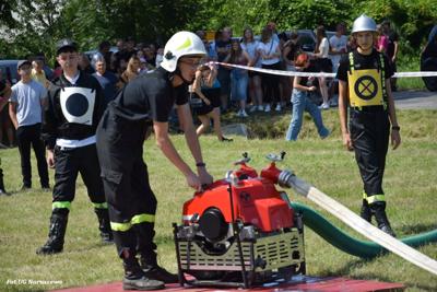 Gminne zawody sportowo-pożarnicze w Żukowie