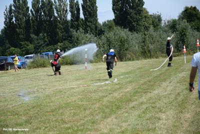 Gminne zawody sportowo-pożarnicze w Żukowie