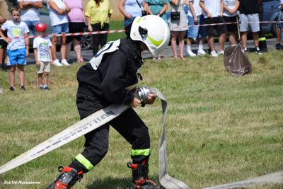 Gminne zawody sportowo-pożarnicze w Żukowie