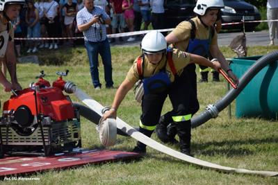 Gminne zawody sportowo-pożarnicze w Żukowie